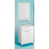 Nemo Go Ruby badkamermeubelset met onderbouw 61cm tablet in porselein legplank in glas spiegel en verlichting IP44 SW287897 Nemo Go Ruby badkamermeubelset met onderbouw 61cm tablet in porselein legplank in glas spiegel en verlichting IP44 SW287897