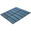 The Mosaic Factory Barcelona carrelage mosaïque - 29.1x29.7cm - carrelage mural - Rectangulaire - Porcelaine Azure Blue speckle Brillant SW955689