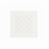 Fortifura Galeria Afvoerrooster - 13x13x1cm - mat wit SW543418