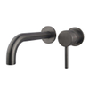 Wiesbaden Caral Robinet de lavabo encastrable Partie de finition levier Gun metal SW454771 Wiesbaden Caral Robinet de lavabo encastrable Partie de finition levier Gun metal SW454771