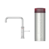 Quooker BE Classic Fusion Square mitigeur d'eau bouillante - bec pivotant - réservoir PRO3 - Eau chaude / bouillante - Chrome SW795622
