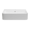 Crosswater Basin Lavabo à poser 45x10x35cm rectangulaire blanc SW670203