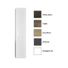 Sanicare Q6 - Q14 - Q16 kolomkast 33.5x32x160cm 1 deur standaard greep met softclose wit hoogglans SW279463 Sanicare Q6 - Q14 - Q16 kolomkast 33.5x32x160cm 1 deur standaard greep met softclose wit hoogglans SW279463
