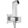 Hansgrohe Bidette bidet handdouche - 1jet e ecosmart v. warm waterm. Porter douchehouder en doucheslang 125cm - chroom SW1172926