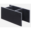 Bruynzeel Lade organizer 37.6x 7.1cm zwart SW383245 Bruynzeel Lade organizer 37.6x 7.1cm zwart SW383245