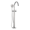 Brauer Brushed Edition Staande Badkraan - handdouche rond 3 standen - 2 gladde knoppen - PVD - geborsteld RVS SW374433 Brauer Brushed Edition Staande Badkraan - handdouche rond 3 standen - 2 gladde knoppen - PVD - geborsteld RVS SW374433