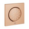 Grohe Rainshower F5 zijdouche met 1 straalsoort 12.7x12.7cm incl. inbouwkraanhuis warm sunset SW98914 Grohe Rainshower F5 zijdouche met 1 straalsoort 12.7x12.7cm incl. inbouwkraanhuis warm sunset SW98914