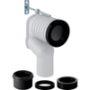 Set de raccordement Geberit Monolith pour WC sur pied avec évacuation au mur. 0730316