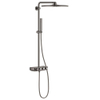 Grohe Euphoria SmartControl Cube Regendoucheset Opbouw - hoofddouche 31cm - hannddouche staaf - hard graphite (antraciet) SW484613