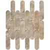Terravito Elzino carrelage mural et de sol - 29x29.5cm - aspect pierre naturelle - ardoise mat (brun) SW1119928