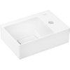HansGrohe Xevolos E lave-mains 360/250 avec trou pour robinet à droite sans trop-plein, SmartClean SW995473