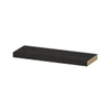 INK 20d tablette murale - 60x20x3.5cm - bord avant chanfreiné - pour niche - MFC Chêne charbon SW493470