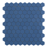 ÉCHANTILLON Terravito Fiesole carreau mural - 3,5x3,5cm - Carré - 5mm - Mosaïque - bleu marine SW735624