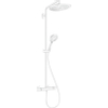 Hansgrohe Croma select s Elect Regendoucheset - thermostaat - air - 1jet - ecosmart - croma - 280 - hoofddouche - handdouche 3 standen - mat wit SW451587
