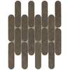 Fap Ceramiche Nobu wand- en vloertegel - 29x29.5cm - Natuursteen look - Cocoa mat (bruin) SW1119916