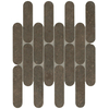 SAMPLE Fap Ceramiche Nobu wand- en vloertegel - 29x29.5cm - Natuursteen look - Cocoa mat (bruin) SW1221378