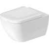 Duravit Happy D.2 Wandcloset - diepspoel - rimless - met verdekte bevestiging - 36.5x54cm - wit SW54346