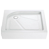Marenza Casus Bac de douche - 80x80x15cm - carré - blanc SW653934