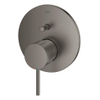 GROHE Atrio nouveau Set de finition pour robinetterie encastrée pour baignoire et douche avec inverseur Brushed Hard Graphite SW354673 GROHE Atrio nouveau Set de finition pour robinetterie encastrée pour baignoire et douche avec inverseur Brushed Hard Graphite SW354673