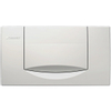 Geberit Jazzline 200F bedieningplaat - met frontbediening - voor toilet - 34x18.5cm - wit GA54264