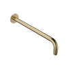 Hotbath Ace Wandarm - wand - 42cm - PVD - geborsteld messing (goud) SW1117743