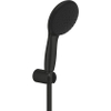 GROHE Vitalio Start QuickFix Ensemble de douchette à main - Ø11cm - 2 jets - 7,4 l/min - avec support - avec flexible - 175cm - noir mat SW1126724