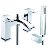 Methven Swoop mk2 mélangeur bain debout chrome avec douchette SW385338 Methven Swoop mk2 mélangeur bain debout chrome avec douchette SW385338