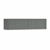H&R Badmeubelen Juice Wastafelonderkast - 180x45x40cm - rechterhoek afgerond - 3D-front - 2 lades - geïntegreerde greep - petrol mat SW1260356