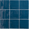 SAMPLE By Goof Carrelage mural - zellige - vintage - Bleu marine brillant SW735962