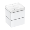 Hansgrohe Xilesa E meubelset 2la 580x470 met Xanuia wastafel 600 mat wit SW1567298