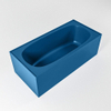 Mondiaz freeze Baignoire îlot 180x85cm Couleur Jeans mat Couleur intérieure Bleu SW491498 Mondiaz freeze Baignoire îlot 180x85cm Couleur Jeans mat Couleur intérieure Bleu SW491498