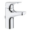 Grohe Bau Flow 1-gats wastafelkraan S-size met waste chroom SW296672 Grohe Bau Flow 1-gats wastafelkraan S-size met waste chroom SW296672