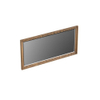 Forzalaqua Reno 2.0 miroir 100x50cm Rectangulaire sans éclairage avec cadre Chêne massif Castle Brown SW492555