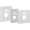 Geberit Duofix plaque de recouvrement - pour Duofix WC élément UP300 - inox 0700121