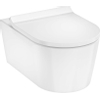 Hansgrohe EluPura S hangtoilet – AquaHelix Flush – diepte 54 cm – met softclose zitting – glans wit SmartClean SW962893
