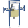 Geberit Duofix element ten behoeve van wastafel + wandkraan one - met sifon - breedte 90cm - blauw SW1237119