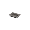 INK Post wastafel - 60x45x1cm - 1 wasbak - 0 kraangaten - keramiek Armani grey mat SW693144