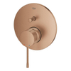 Grohe Essence badkraan - inbouw - met omstel - brushed warm sunset (koper) SW702042