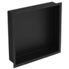 Plieger Inbox niche encastrée avec bride 30x30x7.5cm étanche noir SW238026