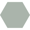 ÉCHANTILLON Cifre Cerámica Hexagon Timeless Carreau de sol et de mur Jade Mat Vintage Mat Vert SW736056