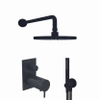 Qisani Flow regendoucheset met 2-wegs inbouw thermostaatkraan inclusief handdouche met houder en hoofddouche inbouw zwart SW160106 Qisani Flow regendoucheset met 2-wegs inbouw thermostaatkraan inclusief handdouche met houder en hoofddouche inbouw zwart SW160106