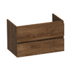 Brauer Core Series badkamermeubel - 80x45x50cm - zonder wastafel - forest cacao SW1601155