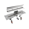 Easy Drain Compact 50 TAF douchegoot enkele plaat 190cm met zero/tegel design rooster RVS 2302630