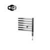 Sanicare HVW Elektrische Radiator - 172x45cm - 671W - wifi - thermostaat - chroom - rechtsonder - chroom SW1185623