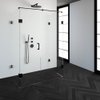 Saniclass Create douchecabine XL 80x140cm profielloos met antikalk en 8mm veiligheidsglas zwart mat SW223691 Saniclass Create douchecabine XL 80x140cm profielloos met antikalk en 8mm veiligheidsglas zwart mat SW223691