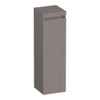 BRAUER Joy Wavy Armoire haute - 120x35x35cm - 1 porte - ouverture à droite - sans poignée - taupe mat SW1201292