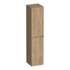 BRAUER Inspire hoge kast - 160cm - 2 deuren - greeploos - links- of rechtsdraaiend - Sunlit SW1200528