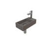 Ink Versus fonteinset – 36x18x9 cm – quartz grijs – kraangat rechts – chromen kraan SW157995