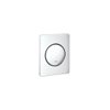 Grohe Nova Cosmopolitan urinoir bedieningsplaat inclusief mechanisch functiedeel wit 0729236 Grohe Nova Cosmopolitan urinoir bedieningsplaat inclusief mechanisch functiedeel wit 0729236