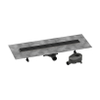 Hansgrohe RainDrain Go Douchegoot - 70cm - standaard/vlakke installatie - betegelbaar - mat zwart SW1590414